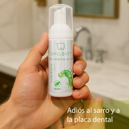 Año Nuevo - Sonrisa Nueva - ESPUMA DENTAL BLANQUEADORA 50ML